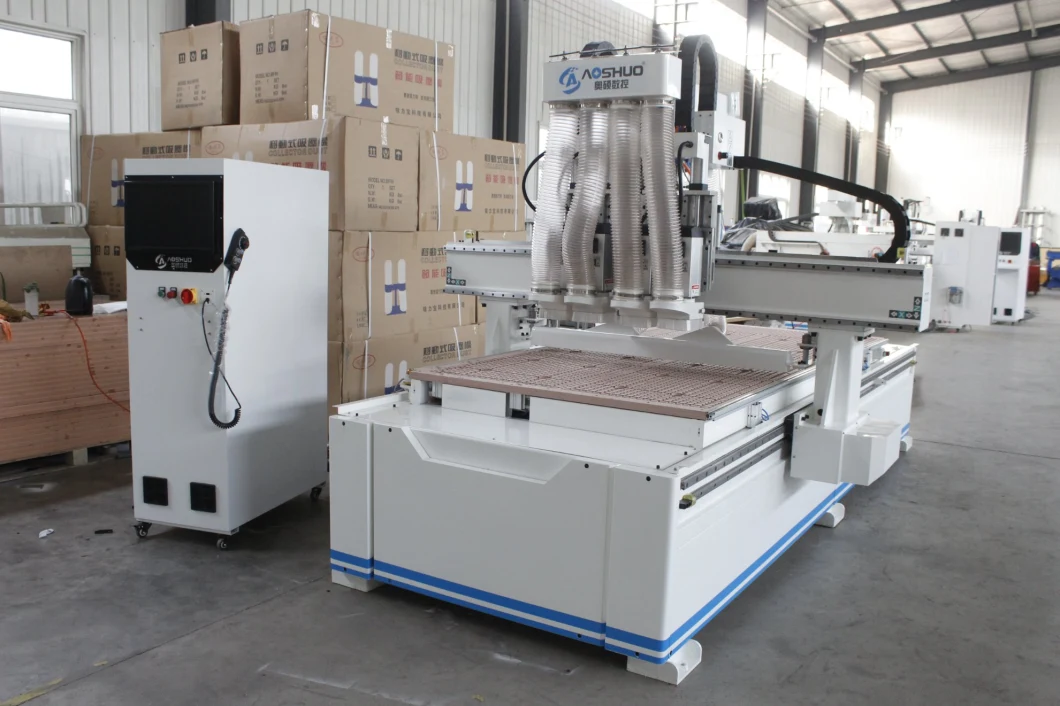 Wood Router CNC 1325 4 Process Machinery Center for Door Making