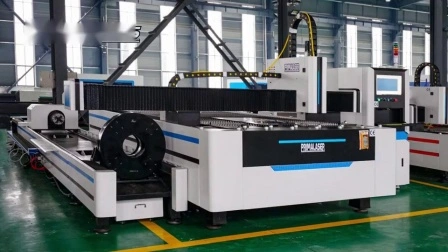 Sheet Metal Plate and Pipe CNC Fiber Laser Cutting Machine for Stainless Steel Tube