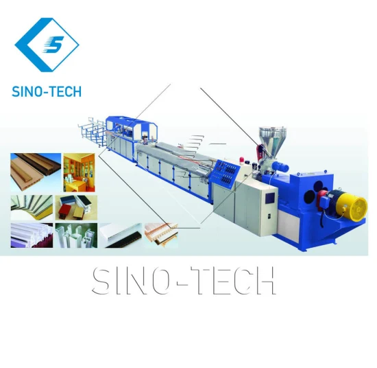 Custom Plastic Extrusion Profile Ceiling Panel PVC Siling Profile Making Machine Production Line for Kitchen Cabinet