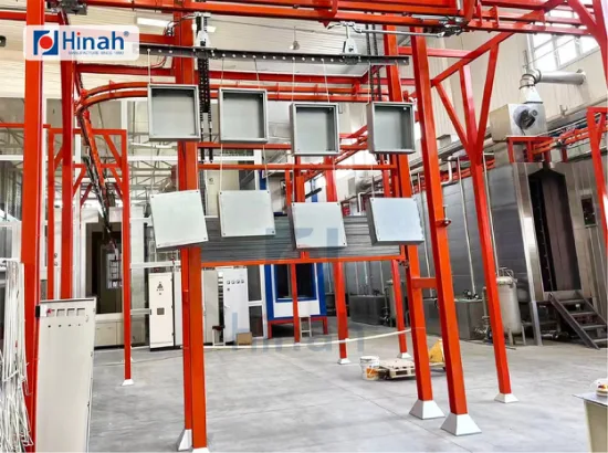 Metal Cabinet Automatic Powder Coating Production Line