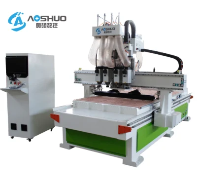 Wood Router CNC 1325 4 Process Machinery Center for Door Making